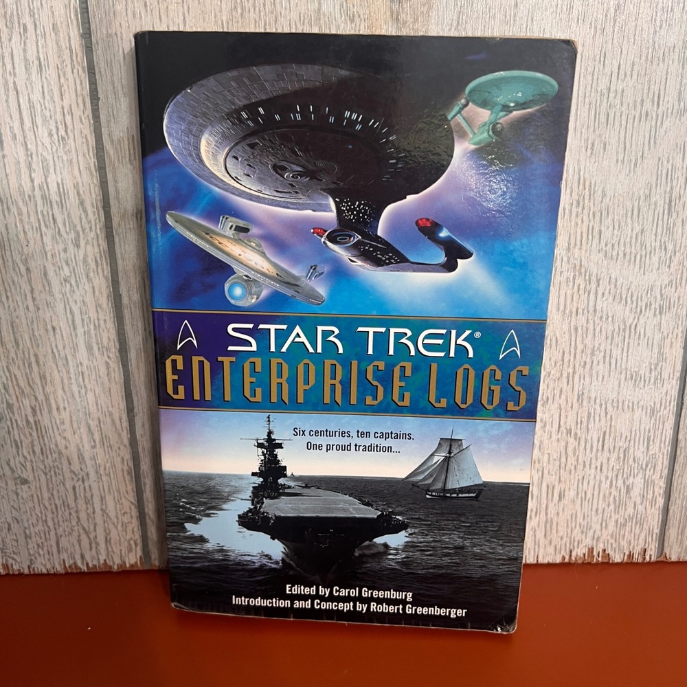 Star Trek Enterprise Logs Anthology Paperback Book 2000 Carol Greenburg 1st Ed